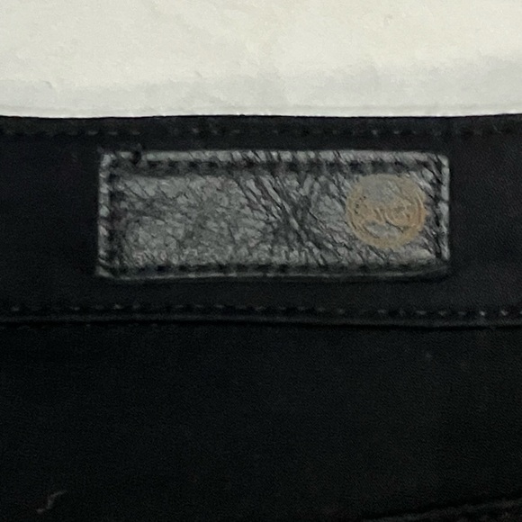 AG Super Black The Stilt Cigarette Jean Size 28 - Picture 4 of 6